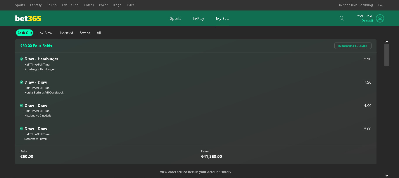 Professional Bet 365 Soccer Fixed Matches 1X2